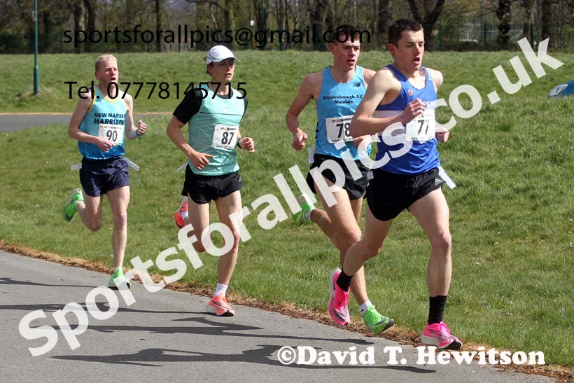 Graded 5k, 2021 Middlesbrough Endeavour Graded 5k, Middlesbrough, Sunday, April 11th. Photo: David T. Hewitson/Sports for All Pics